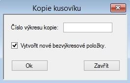 2.1.10 Kopie kusovníku Kopie kusovníku byla velmi podobná kopírování sestavy v předchozí kapitole, jen s tím rozdílem, že v tuto chvíli budu kopírovat celý kusovník bez žádné změny, pouze bude nově