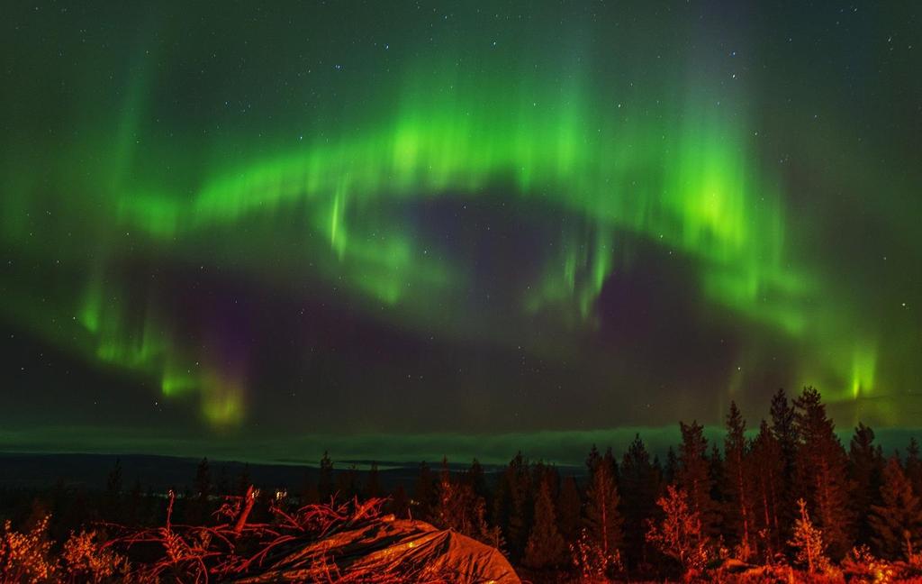 Magické oko Aurory Borealis Foto: Jaroslav