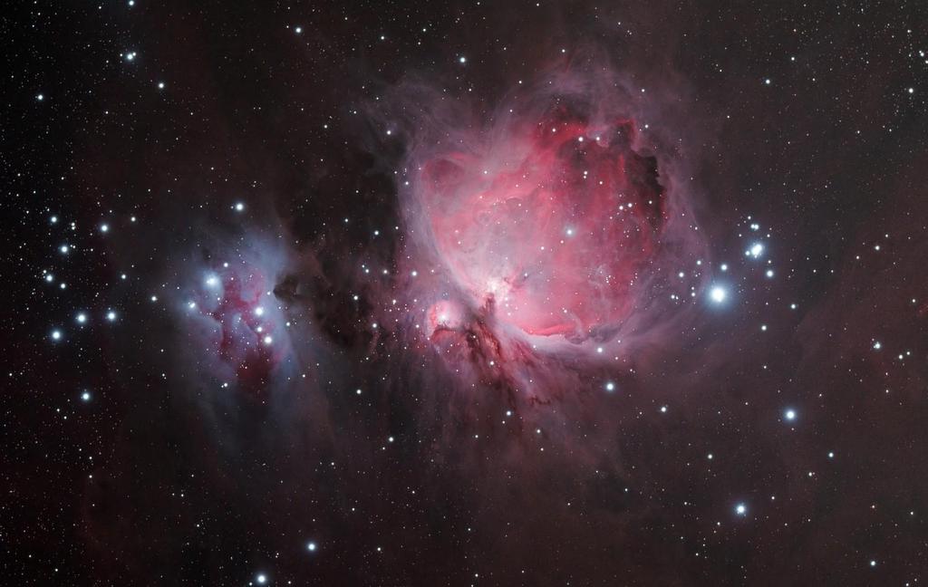 Mlhovina M42 v souhvzědí Orion Foto: