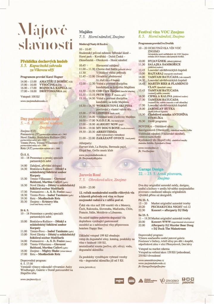 Příloha II: Propagační plakát májových slavností Zdroj: http://www.