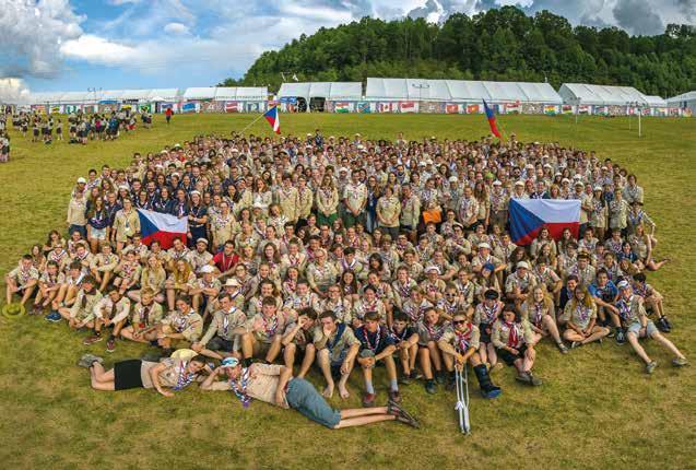 Skauti /// U nás Světové setkání skautů v Západní Virginii Foto: Dominik David Hraboš Letos se na přelomu července a srpna uskutečnilo již 24. skautské jamboree.