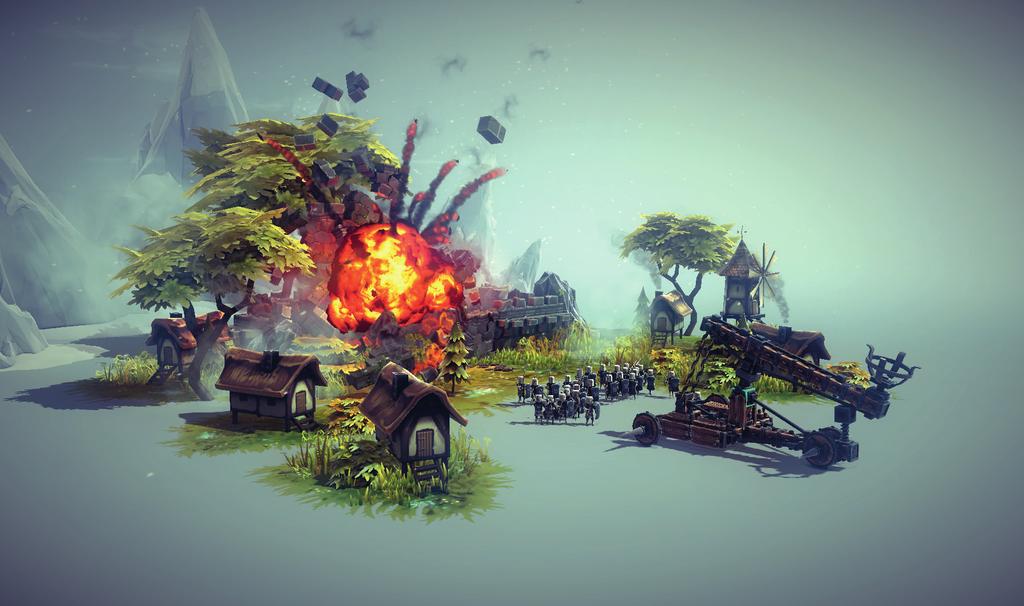 RECENZE BESIEGE Jedna z těch nejlepších budovatelských her FOTO:Besiege, zdroj: http://www.besiege.spiderlinggames.co.uk/screenshots/besiege_screen4_big.