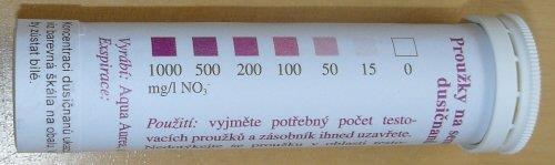 11,0 89,16 92,32 94,62 96,26 97,41 98,21 1.5.5. NO 3 - Dusičnany se ve vodě vyskytují v důsledku nitrifikace amoniakálního dusíku.