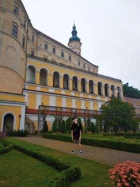 Měli jsme hodně velké štěstí, touhle dobou byl totiž na Moravě i Lukáš. Nepotkali jsme se, ale přesto byli ve stejném městě. Navštívili jsme dost zajímavých míst.