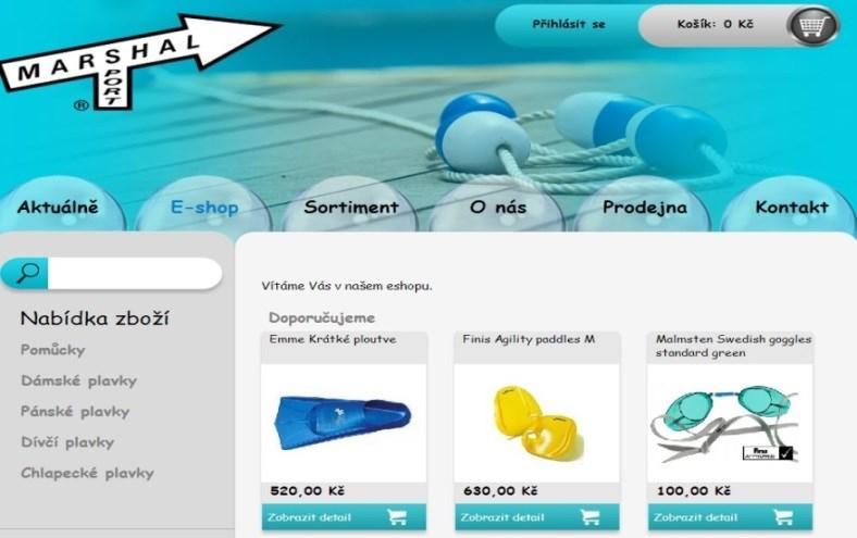 2.3.3 Konkurence SWIMMING. cz se v současnosti potýká s dalšími třemi konkurenčními e-shopy určené pro plavce. Všechny tyto firmy nabízejí svým zákazníkům přibližně stejné produkty za podobnou cenu.