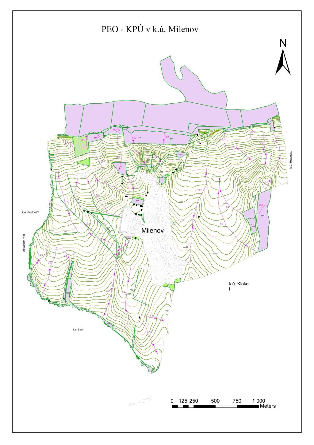 Mapa PEO KPÚ v