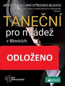 21 Informace z Lidového domu Vážení čtenáři, pandemická situace se stále nezlepšuje, ale i přesto připravujeme kulturní akce, na které se můžete těšit.