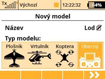 Otáčí-li se motor jedním (Single) nebo oběma směry (Double). Editujte tuto položku Typ motoru a nastavte Obousměrný. Potvrďte tlačítkem F5(Další). 6.