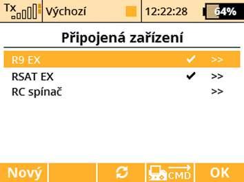 Měli byste tedy z k o n t r o l o v a t o z n a č e n í n a s v ý c h přijímačích/senzorech, zda podporují protokol EX Bus, nebo provést aktualizaci příslušného firmwaru v případě, že je zařízení