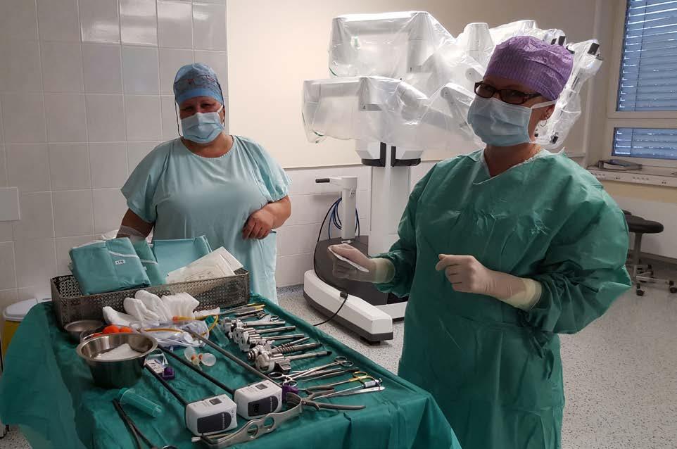 Zavedením této techniky se výrazně zlepšila kvalita laparoskopického obrazu, což oceňujeme především u rekonstrukčních operací.