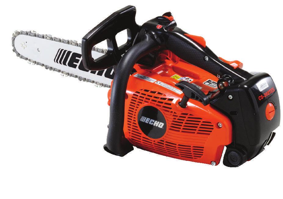 MOTOROVÉ PILY S HORNÍ RUKOJETÍ ECHO CS-362TES VÝŘEZ V BRZDĚ PRO LEPŠÍ