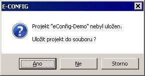 29.4 Ukončení editace projektu Chcete-li ukončit editaci projektu, klikněte na křížek v pravém horním rohu okna s projektem, nebo použijte funkci Uzavři z roletového menu Soubor.