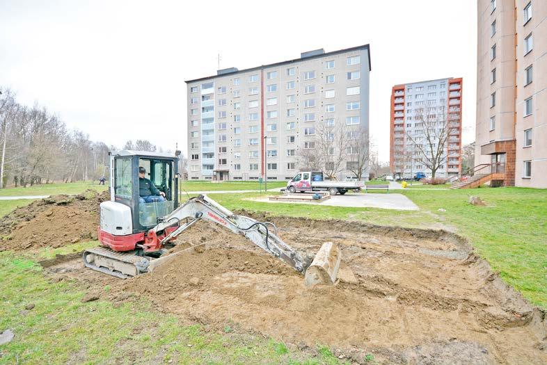 Ta v Tovární má 44 metrů čtverečních a povrch tvoří gumová dlažba. Za plochu s novou herní sestavou zaplatilo město 205 tisíc.