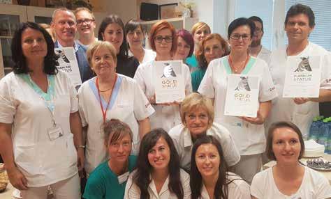 ROČNÍK 13 ČÍSLO 5 ŘÍJEN 2019 Levočská a Komárňanská nemocnica získali medzinárodné ocenenie CENY ZÁSTUPCOVIA NEMOCNÍC PREBRALI OD EURÓPSKEJ ORGANIZÁCIE PRE LIEČBU CIEVNYCH MOZGOVÝCH PRÍHOD. Text: Mgr.