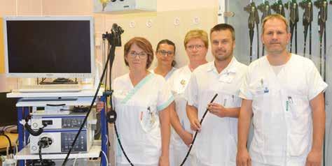 ROČNÍK 13 ČÍSLO 5 ŘÍJEN 2019 Gastroenterologové Nemocnice Prostějov používají nové přístroje DÍKY PŘÍSTROJŮM SE PACIENTŮM DOSTANE RYCHLEJŠÍHO I KVALITNĚJŠÍHO VYŠETŘENÍ TRÁVICÍHO TRAKTU. Text: Ing.
