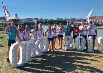 RUNNING TEAM našej nemocnice zložený z desiatich zdravotníkov a dvoch nezdravotníckych pracovníkov sa prvýkrát postavil na štart v Jasnej, v Nízkych Tatrách v roku 2017.