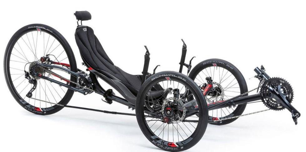 Vyrábí i tříkolky na míru podle představ zákazníka. ICE sprint X je sportovní recumbent trike bez motorového pohonu. Je možné ho snadno složit pro případnou přepravu v dopravním prostředku.