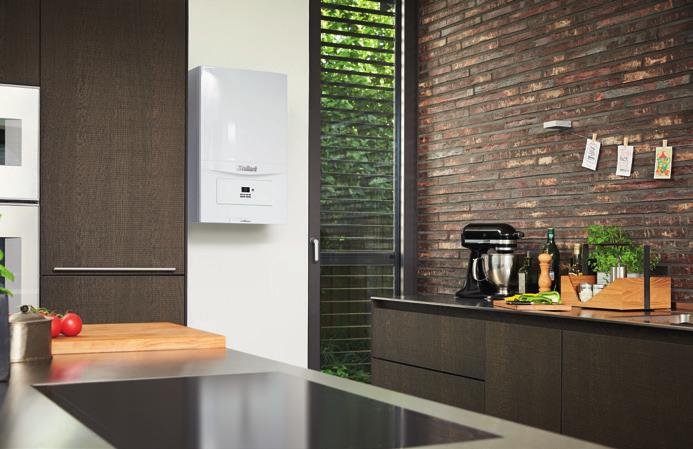 přepínací ventil expanzní nádoba 8 l automatický odvzdušňovač odvaděč kondenzátu vestavěná regulace nepřímotopného