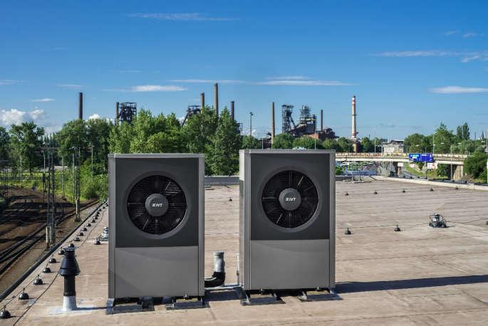 Kaskáda Air X pro vyšší výkony Kaskádní zapojení AIR X Při potřebě vyššího výkonu než 22 kw Max.