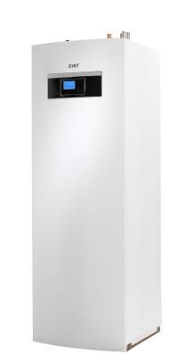 IVT AirModul Kompletní vnitřní jednotka pro Air X Nerezový zásobník teplé vody Vestavěný nerezový elektrokotel Nízkoenergetické oběhové čerpadlo Provedení AirModul S se solárním výměníkem Vnitřní