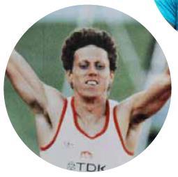 sportovní legendy Jarmila Kratochvílová, atletka držitelka světového