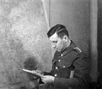 Vzácně dochovaná obrazová svědectví dokládají, že zde publikované snímky z prostředí štábu Skupiny 1 vznikly v Kladně v říjnu 1938.