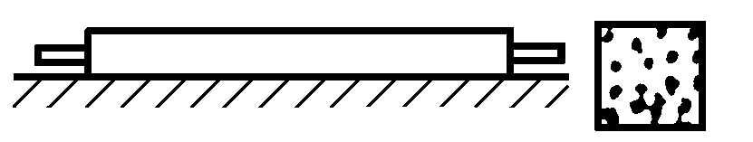 ve dvou nejvyšších bodech a je rovnoběžná se spojnici dvou nejnižších bodů reliéfu plochy (sedlový tvar plochy).