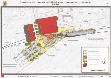 BUDOUCNOST Rychlodráhou, nebo metrem? Těžko rozhodnout projekt ûeleznice respektive rychlodr hy vedenè po ûelezniënì trati, kter dnes spojuje Kladno s praûsk m Masarykov m n draûìm.