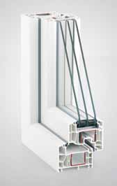 okna z Euro-DESIGN ED86 plus vyšší hodnota pro váš domov Úspora energií díky vyšší tepelné izolaci Za okny ze systému Euro-Design ED86 se budete cítit dobře.