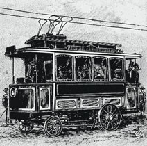 KŘIŽÍKOVY ÚSPĚCHY S ELEKTRICKÝMI DRAHAMI V Praze začínala elektrická tramvaj jako atrakce Jubilejní výstavy v roce 1891.