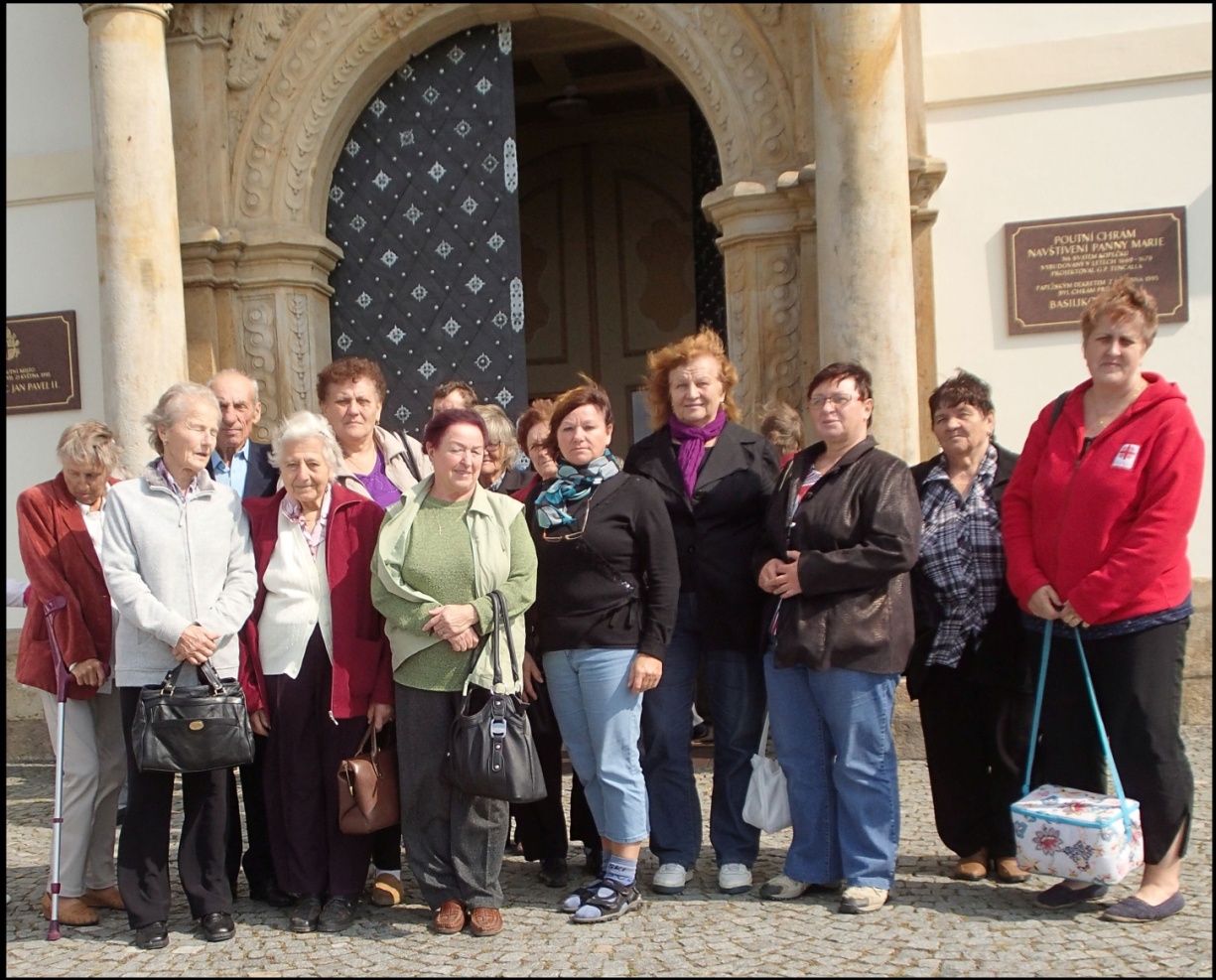 POUŤ NA SVATÝ KOPEČEK U OLOMOUCE Je čtvrtek ráno 18. 9. 2014 a Charita se opět chystá na svou další charitní pouť na Sv. Kopeček u Olomouce.