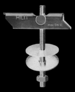 jednotku (při odběru 30 ks) bez DPH FKM hmoždinka sklopná slouží k zavěšení VZT rozvodů do sádrokartonových stropů a do všech dutin FKM M8/100 1 ks 44 30 **