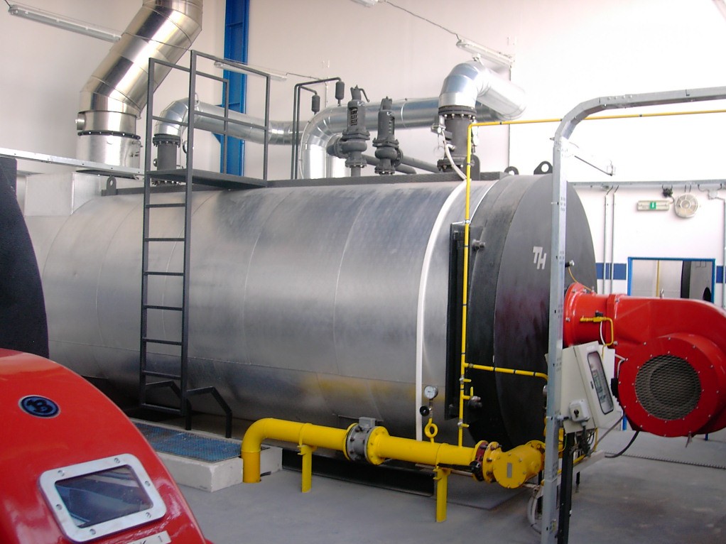 Plynový kotel 5 MWt Zdroj K13 3MW Celkový tepelný výkon kotelny