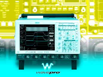 představujeme Osciloskopy LeCroy Wave Pro Vertikální zesilovače Vertikální zesilovače jsou u všech přístrojů Wave Pro čtyři.