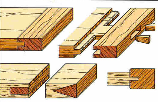 Svlaky s ležícími letokruhy se mohou bortit a vzhledem k větší míře sesychání uvolnit. Okrajnice zabraňují borcení malých ploch masivního dřeva.