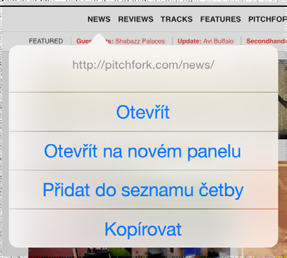 jste zadali. Nechcete-li, aby se vám zobrazovaly návrhy hledaných výrazů, přejděte do Nastavení > Safari a poté v oddílu vyhledávání vypněte Doporučení vyhledávače.