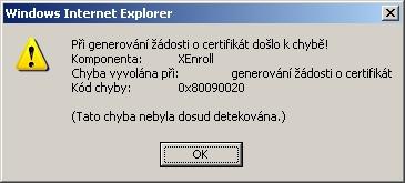 On-line generování klíčů a žádosti o certifikát Na základní webové stránce klikněte na odkaz v části 5.1. Generování klíčů a žádosti o certifikát / Online generování žádosti o certifikát.