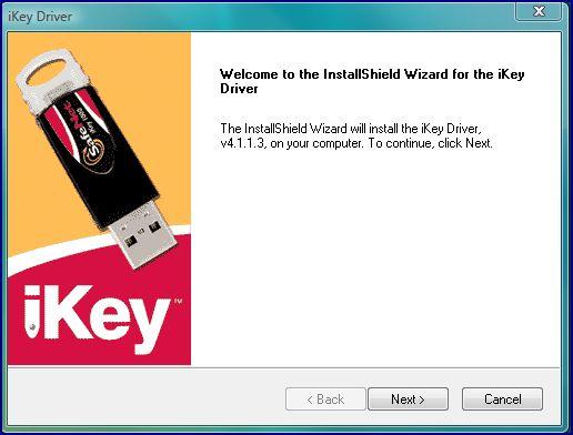 Odinstalace předchozích verzí: Nejprve se ujistěte, že nemáte v PC nainstalované starší verze ovladačů pro ikey, pokud ano, ondinstalujte je.