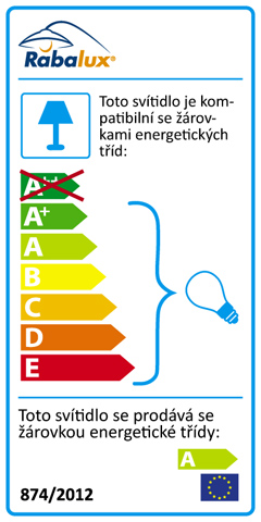 4.12./ Balení svítidel obsahuje bodové svìtla. Energetická tøída pøidaného zdroje: E.