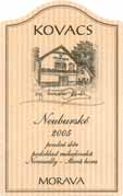 Evidenční číslo vína: 15 Neuburské 2005 pozdní sběr Mikulovská Novosedly Stará hora hlinito-písčitá, středně štěrkovitá 13. 10.