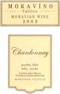 Evidenční číslo vína: 16 Chardonnay 2005 pozdní sběr Mikulovská Mikulov Pod Mušlovem hlinitá s podložím vápence 16. 10.