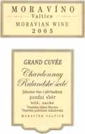Grand cuvée 2005 pozdní sběr Mikulovská Mikulov Evidenční číslo vína: 34 hlinitá s podložím vápence 16. 10.