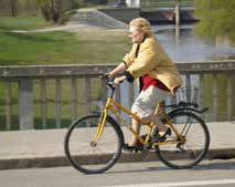 na jízdním kole se mohou pohybovat: Lidé nezkušení, starší, se zdravotním omezením a děti pomalá jízda (zpravidla do 15 km/h), převážně na krátké vzdálenosti