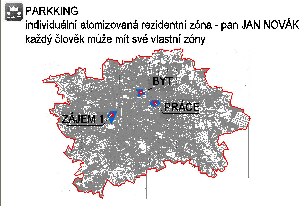 Aù si kaûd stanovì svou vlastnì rezidentnì zûnu s m, tak jak mu vyhovuje. MÏl by nap. ploön limit a jinak by si ji mohl tvarovat libovolnï a dokonce i nespojitï.