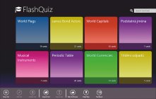 1. 3. FlashQuiz S touto aplikací lze vytvářet kartičky, které můžete
