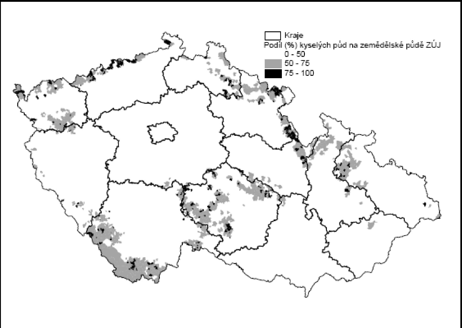 Zdroj: vlastní výpočty a databáze půd