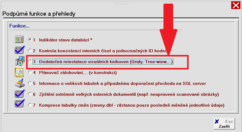 DLL Dříve bylo nutné ruční registrace z příkazového řadu, ale nyní stačí jen spustit Instalaci podpůrných knihoven.