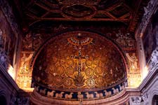 mozaikové výzdoby apsidy triumfální