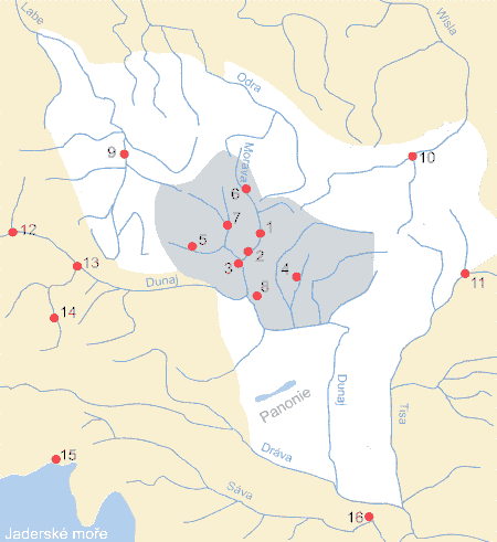 ZÁNIK VELKOMORAVSKÉ ŘÍŠE ROZPAD ŘÍŠE SVATOPLUKŮV NÁSTUPCE MOJMÍR II. ZÁNIK VELKÉ MORAVY A NÁSTUPNICTVÍ UHERSKÉHO A ČESKÉHO STÁTU Byzantský císař Konstantin VII.