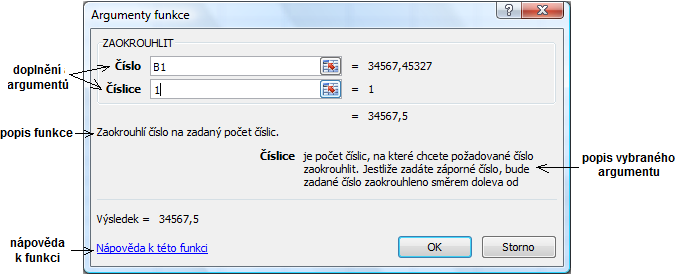 Jak se průvodce používá 1. Označte si tedy buňku, do které chcete funkci zadat. Potom kartě Vzorec nebo přímo na řádku vzorců klepněte na ikonu Vložit funkci.